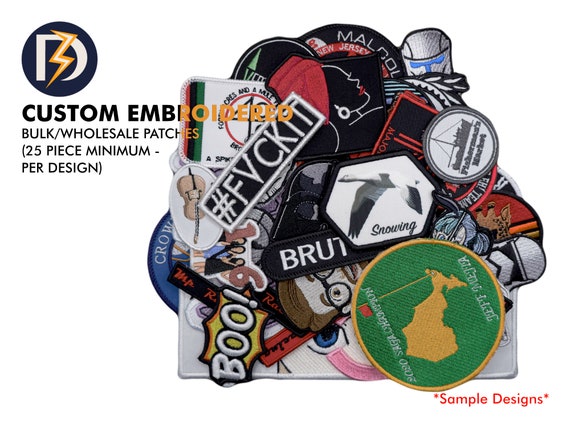 Wholesale Custom Patches - Custom Patches - Bulk Patches