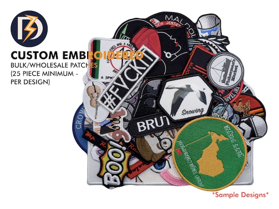 Wholesale Custom Patches - Custom Patches - Bulk Patches