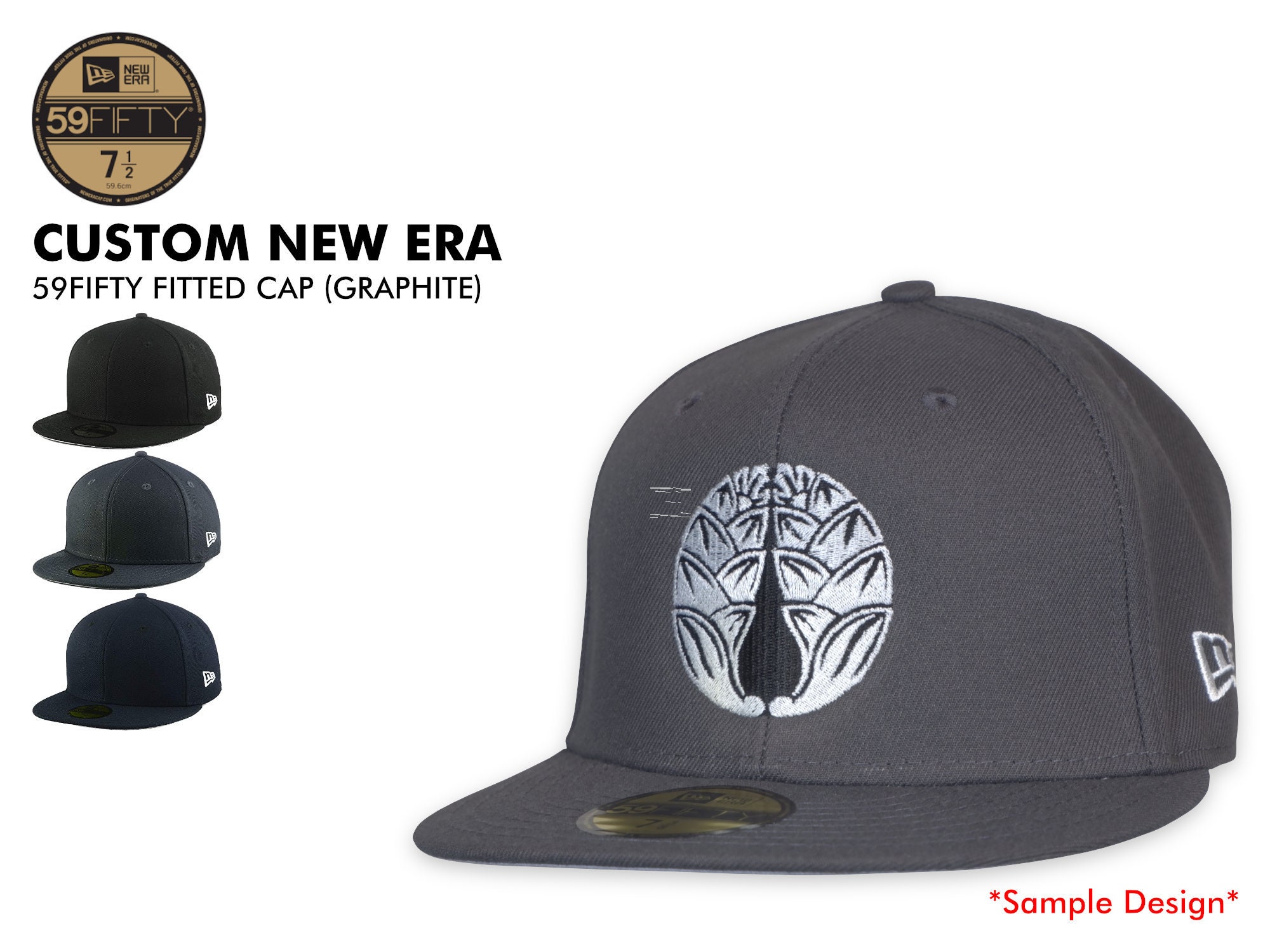 Custom Graphite NEW ERA® 59FIFTY Fitted 