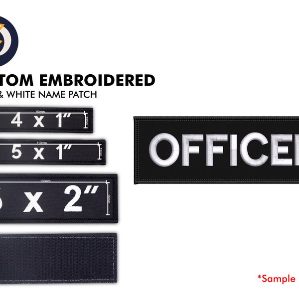 Velcro Name Tag Etsy