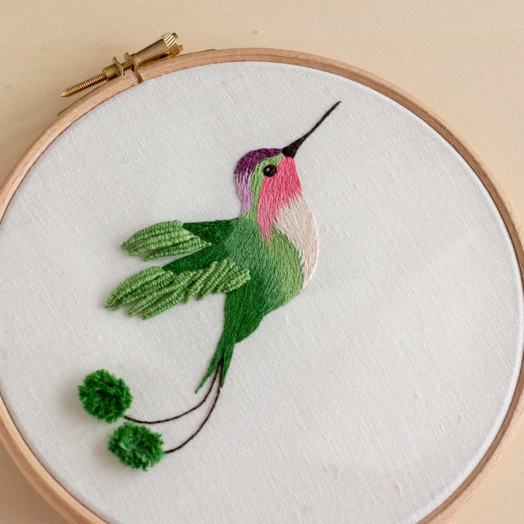 Bird of Paradise Digital Embroidery Tutorial DIY Hoop Art - Etsy
