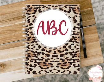 Monogram Notebook | Custom Notebook | Monogram Journal | Custom Journal | Personalized Journal | Spiral Notebook | Cute Journal