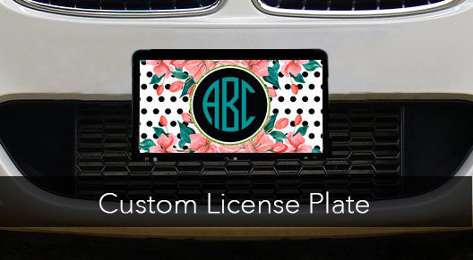 Professional Printed License Plate Monogram Sublimation Etsy