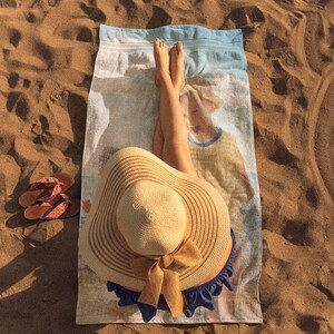 Beach Towel Custom Photo Gift
