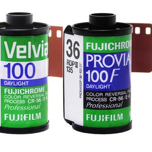 E-6 Diafilmentwicklung / Professionelle Entwicklung mit Digitalen Scans / 35 mm Film 120 mm Film