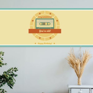 Birthday Banner | Banner | Professionally Printed Banner | Birthday Decor | Happy Birthday Banner | Celebration Banner | Party Banner| Decor