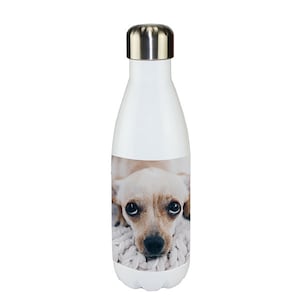 Personalisierte individuelle Foto Wasserflasche - 17oz