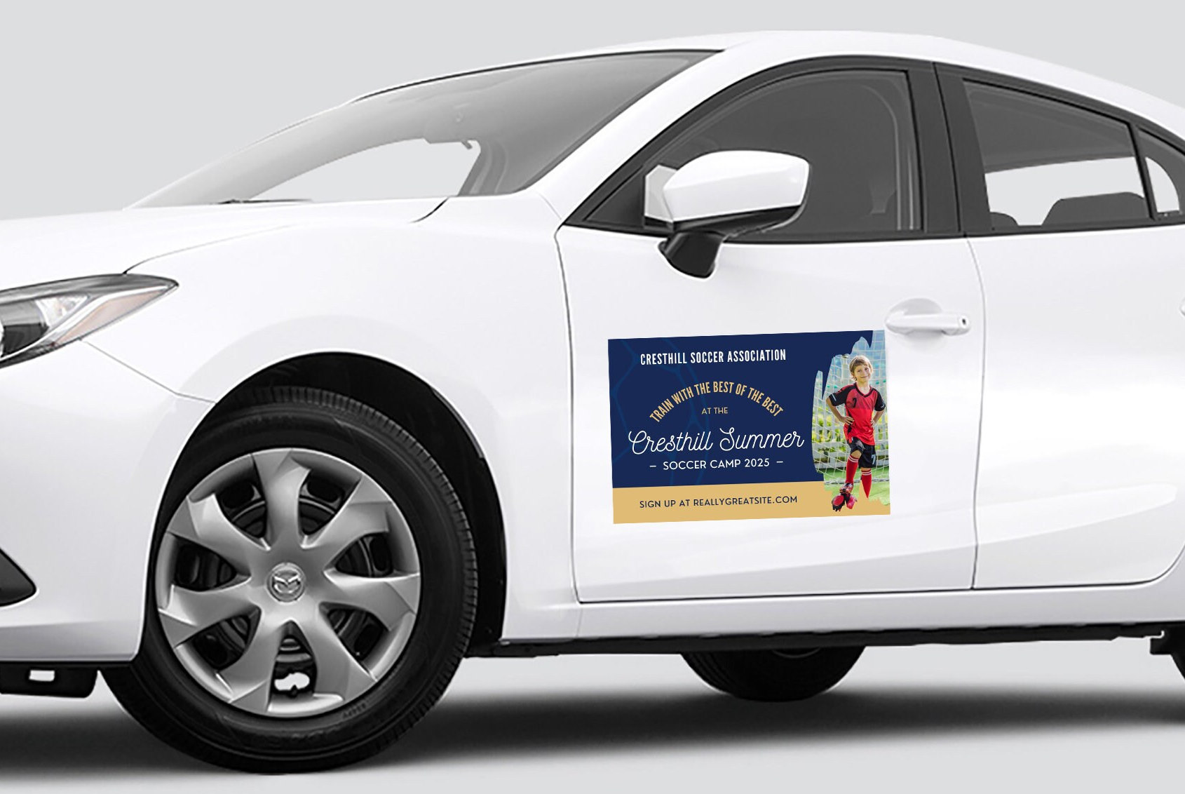 Car Magnet Custom Sign / Premium Printed Magnets / Set of 2 Full-color ...