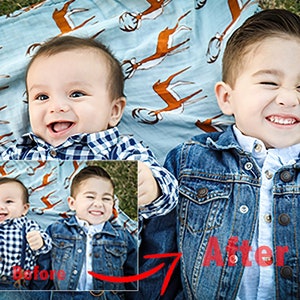 Low Resolution Photo Enhancement: Digital Image Fix + Custom Printing!