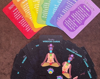 Chakra Wisdom Oracle Cards - Etsy