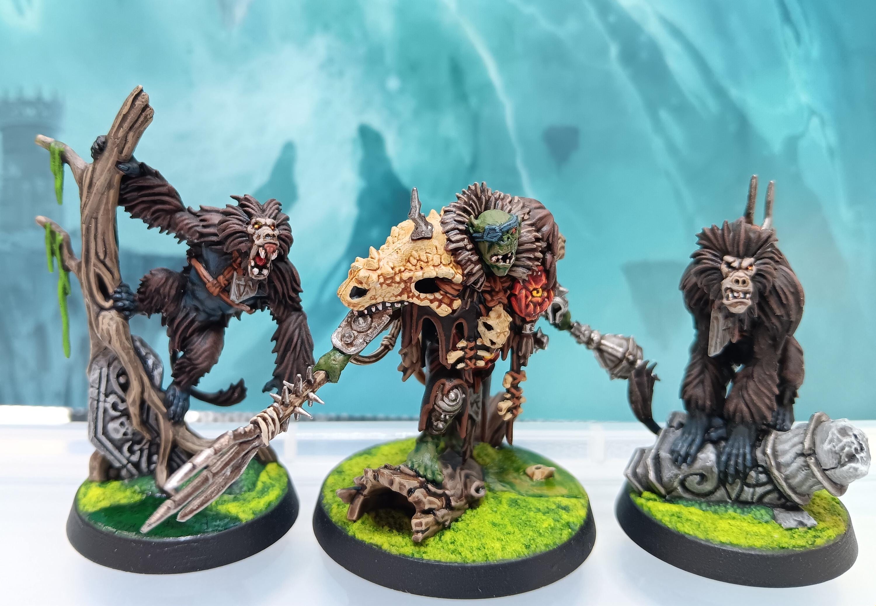 warhammer やわらかい Kruleboyz セット 一部組済みのためジャンク