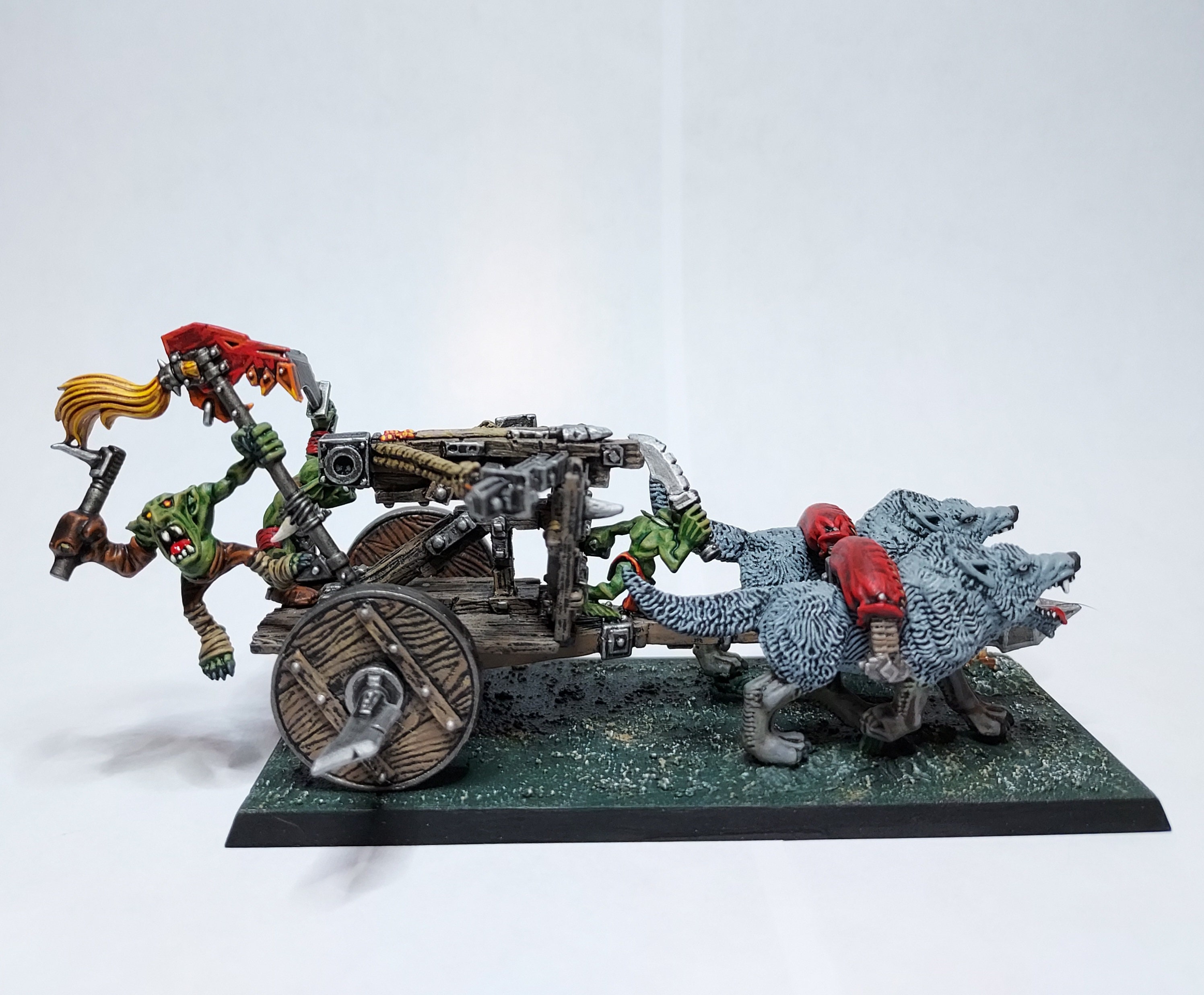 warhammer Old World ゴブリン+ボアチャリオット Games Workshop 09-07 - Warhammer: The Old World - Orc
