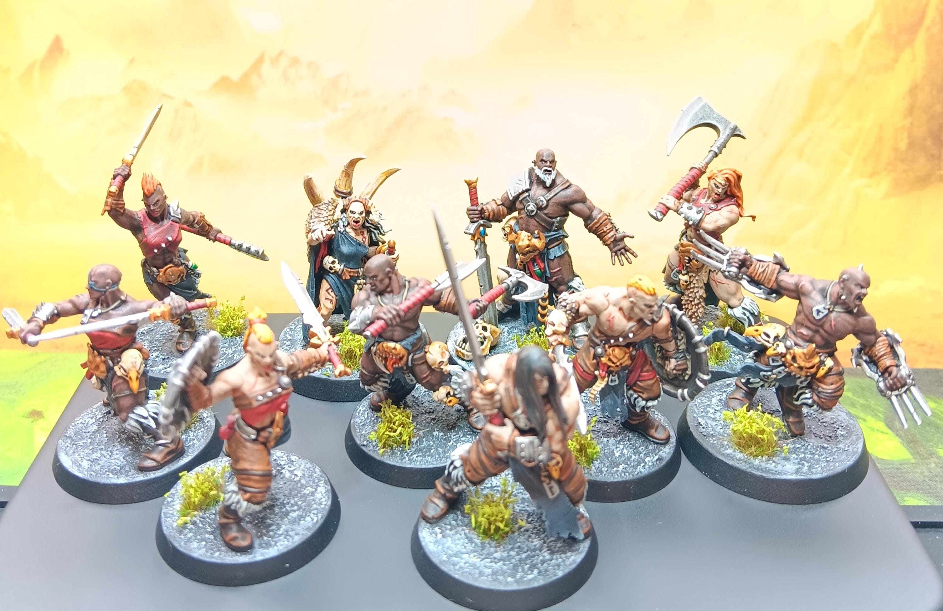 Warhammer Warcry Darkoath Savagers, Slaves to Darkness - Etsy