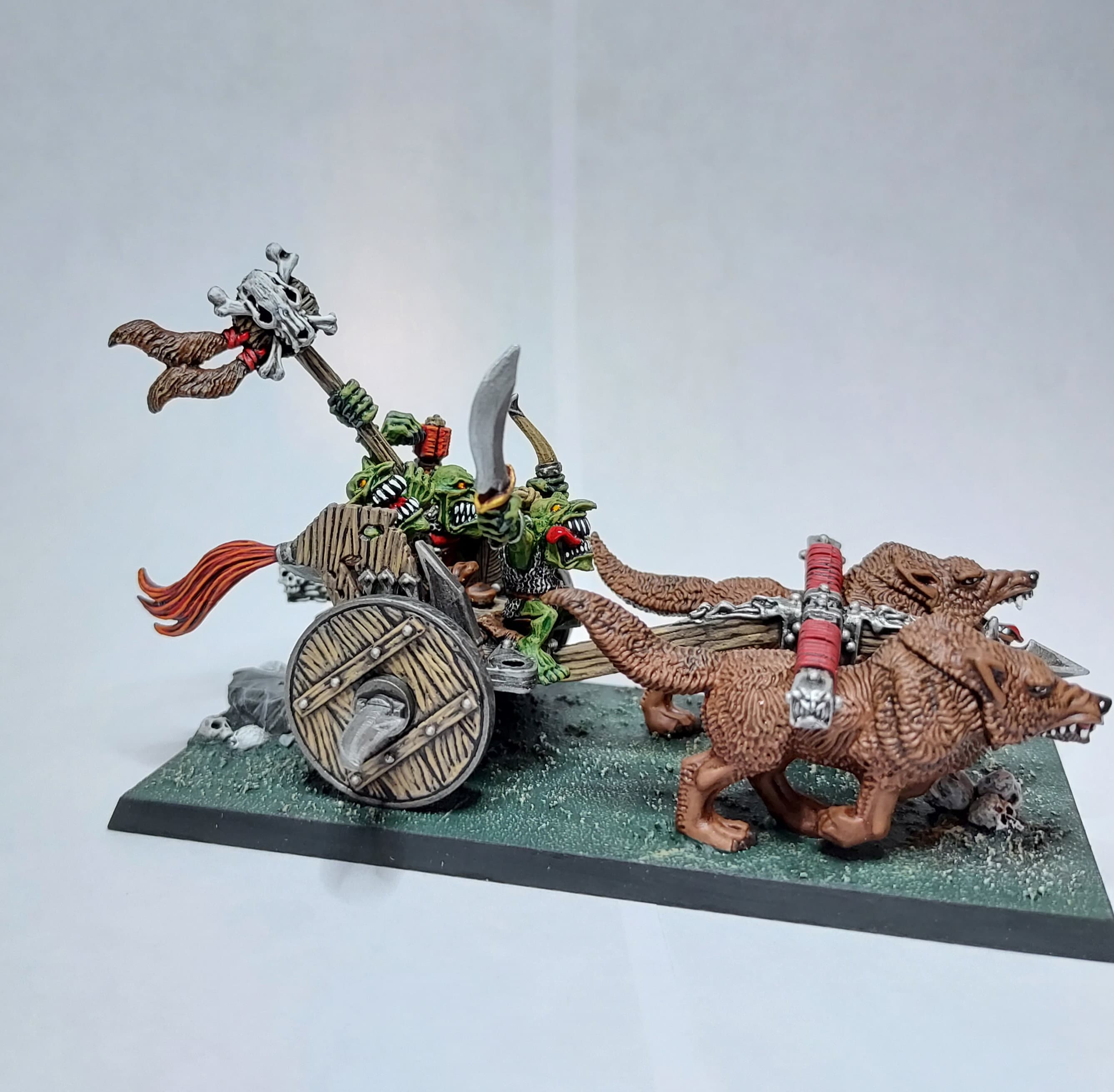 WARHAMMER ゴブリンチャリオット Warhammer Goblin Wolf Chariot - Eastern Empire
