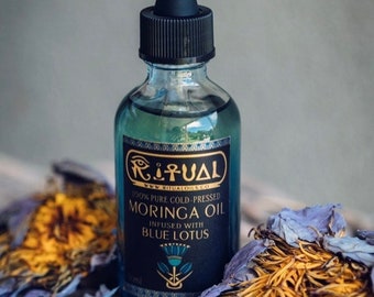RitualOil Blue Lotus infused Moringa Oil