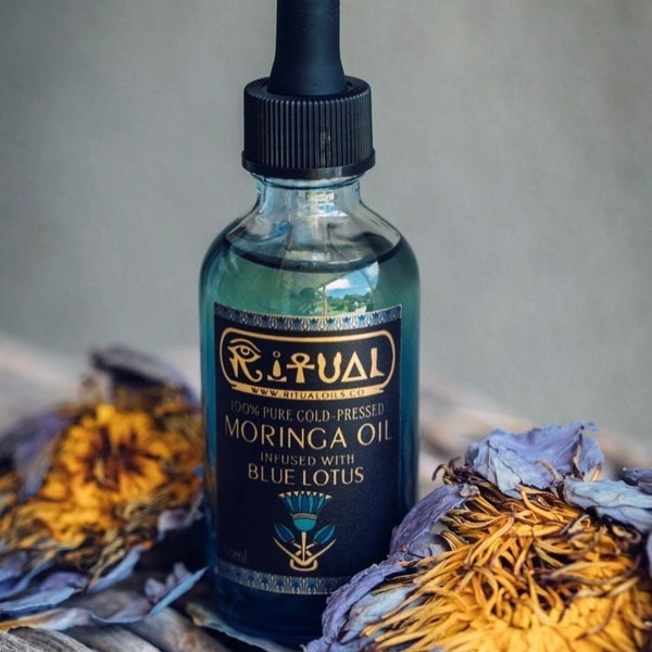 RitualOil Blue Lotus infused Moringa Oil