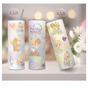 Prcious Moments PNG / 20oz Tumbler Png / Beautiful Moments Png / Digital Png Prcious