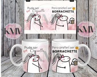 J'aurais pu être Croquette Png / J'ai préféré être Borrachette Png / Coquette Png / Tasse à Café Coquette Png