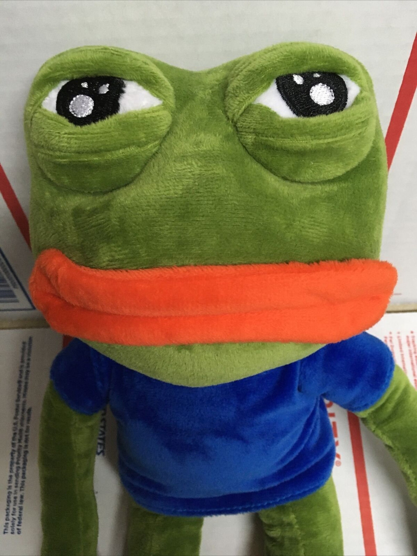 pepe the frog pikachu plush