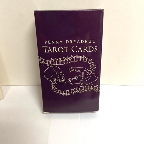 Baraja de cartas del Tarot Penny Dreadful en tamaño completo, exclusiva de Showtime, Vanessa Ives