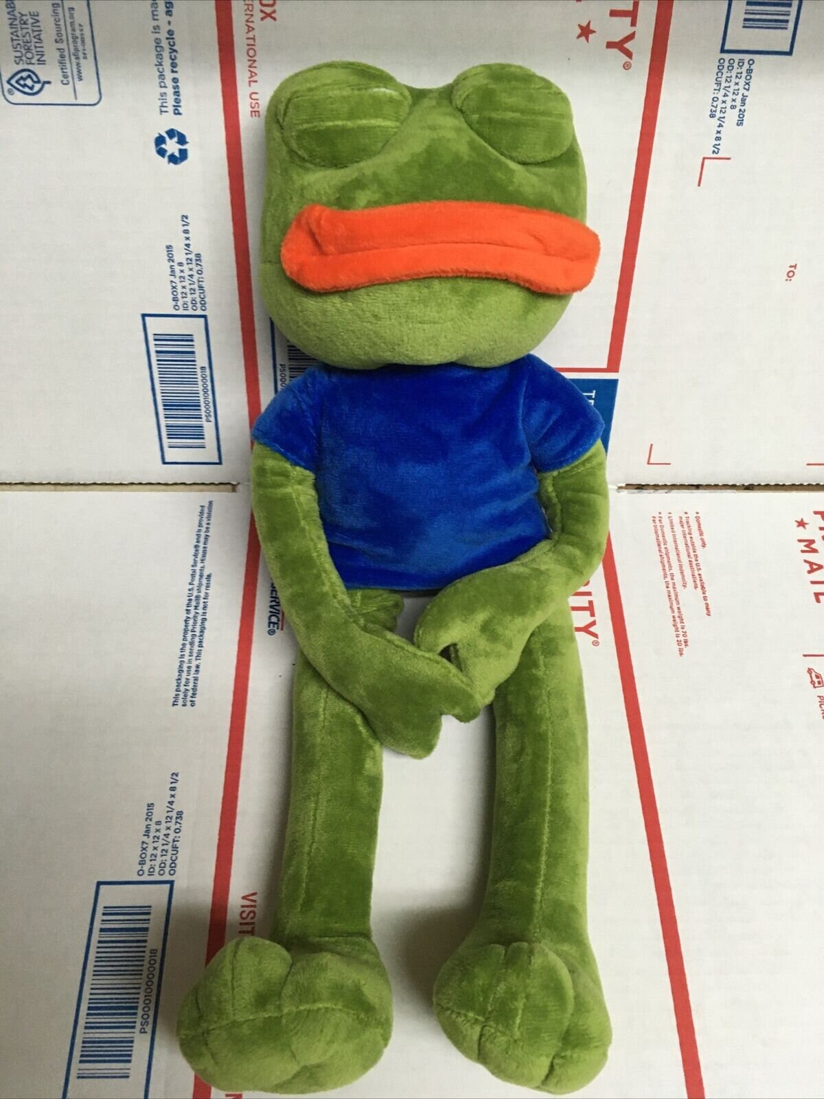 Pepe the Frog Plush Doll Meme | Etsy