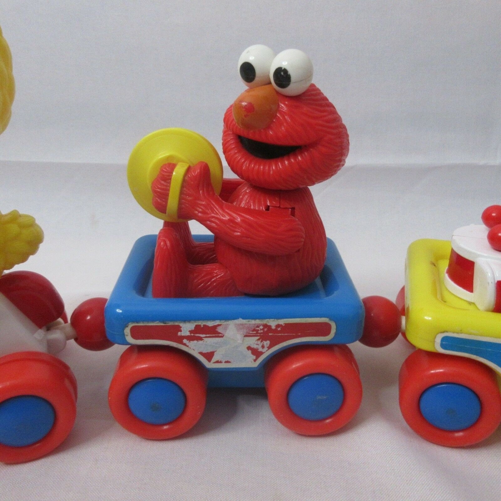 TYCO Sesame Street Pull Toy Parade Band With Big Bird Elmo & Etsy UK