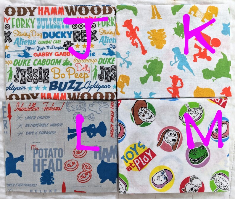 toy story cotton fabric