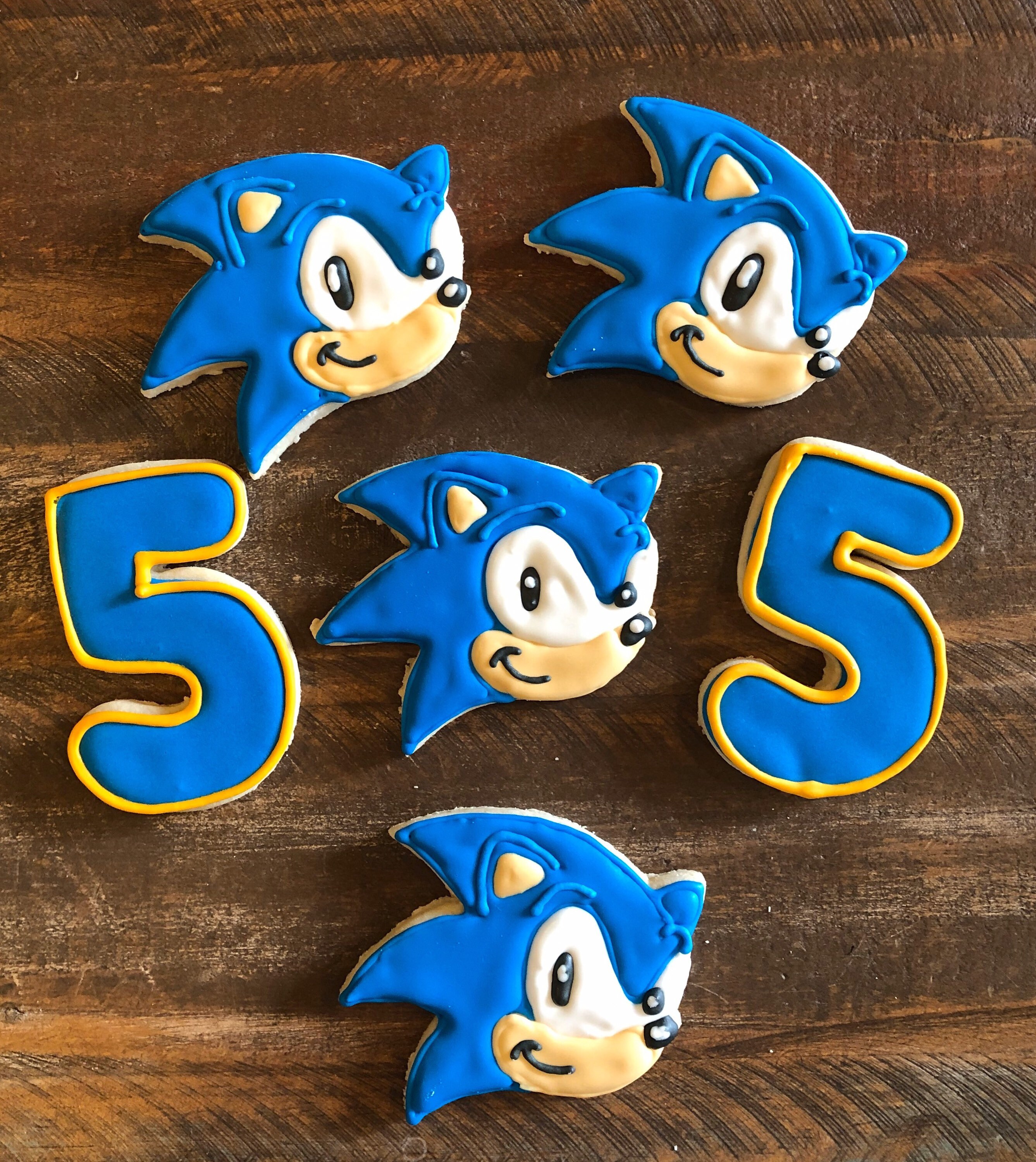 Sonic The Hedgehog Sugar Cookies Etsy Sonic The Hedgehog Sugar Cookies Etsy