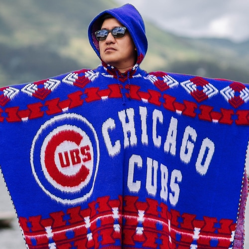Chicago Cubs Jacket/Poncho | Chicago Cubs Baseball shops Poncho | Chicago Cubs Gift | Unisex Chicago Bears Poncho | Unique Chicago Cubs Apparel