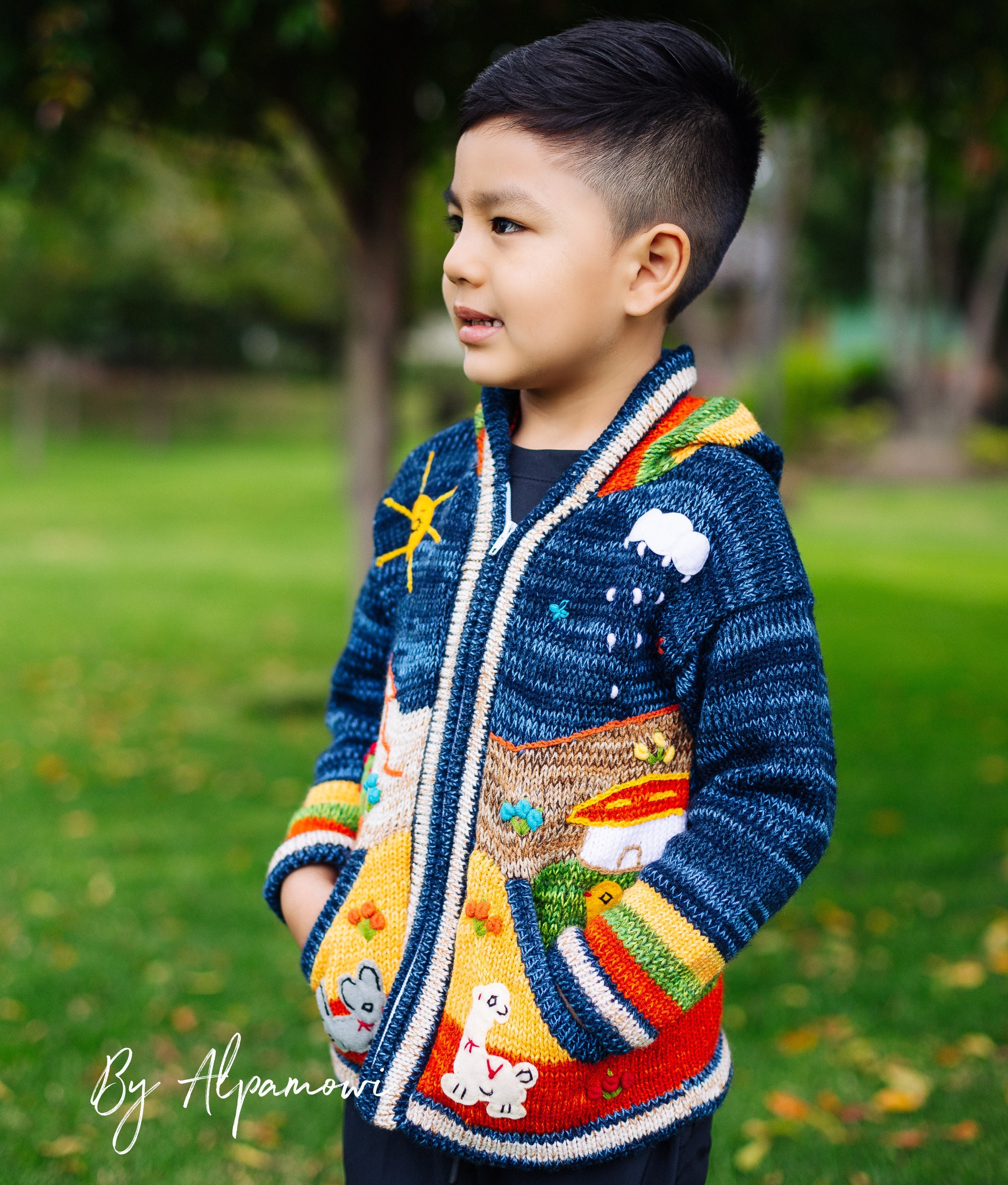 Ecuador Kid Sweater - Etsy
