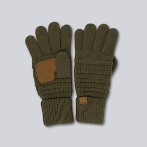 Knit Touchscreen Gloves for Style and Function | Winter Cycling Gloves | Smart tips Winter Gloves | Knitted gloves for smartphone use