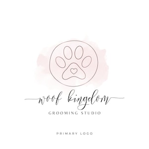 Pet Logo, Dog Logo Paws Logo, Dog Grooming Logo, Pet Salon Logo, Veterinary Logo, Pet Boutique Logo, Custom Logo, Dog Walking Logo, Pet Shop