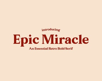 Modern Font, Serif Font, Branding Font, Retro Font, Procreate Font, Fonts For Cricut, Digital Font, Cricut Font, Canva Font
