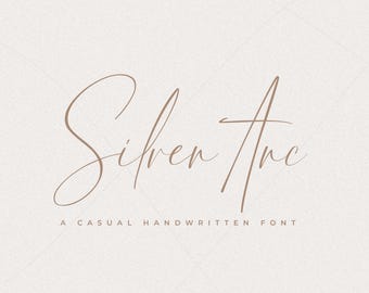 Cursive Font, Calligraphy Font, Cursive Script Font, Wedding Font, Cricut Font, Modern Font, Fonts For Cricut, Digital Font, Script Font
