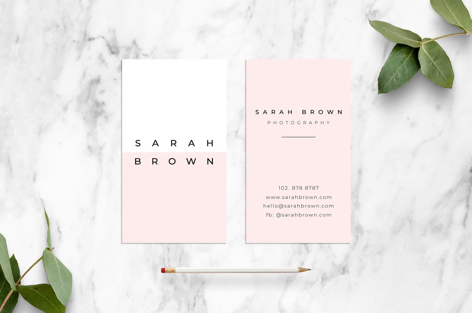Business Card Template DIY Printable Business Card - Etsy