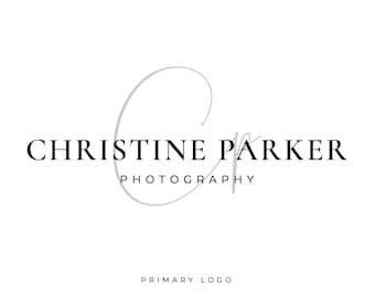 May include: A black and white logo for Christine Parker Photography. The logo features a stylized cursive "C" with the text "Christine Parker Photography" below it.
