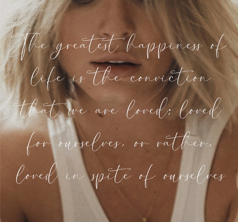 Cursive Font, Calligraphy Font, Cursive Script Font, Wedding Font, Cricut Font, Modern Font, Fonts For Cricut, Digital Font, Script Font image 4