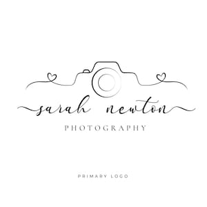Photography Logo, Premade Logo, Watermark Logo, Photographer Logo, Photo Logo, Business Logo, Logo Photography, Minimalist Logo, Camera Logo