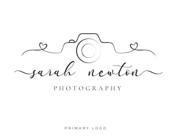 Photographer Logo, Wedding Logo, Canva Logo Template, Photography Logo, Watermark Logo, Premade Logo, Digital Camera, Branding Kit
