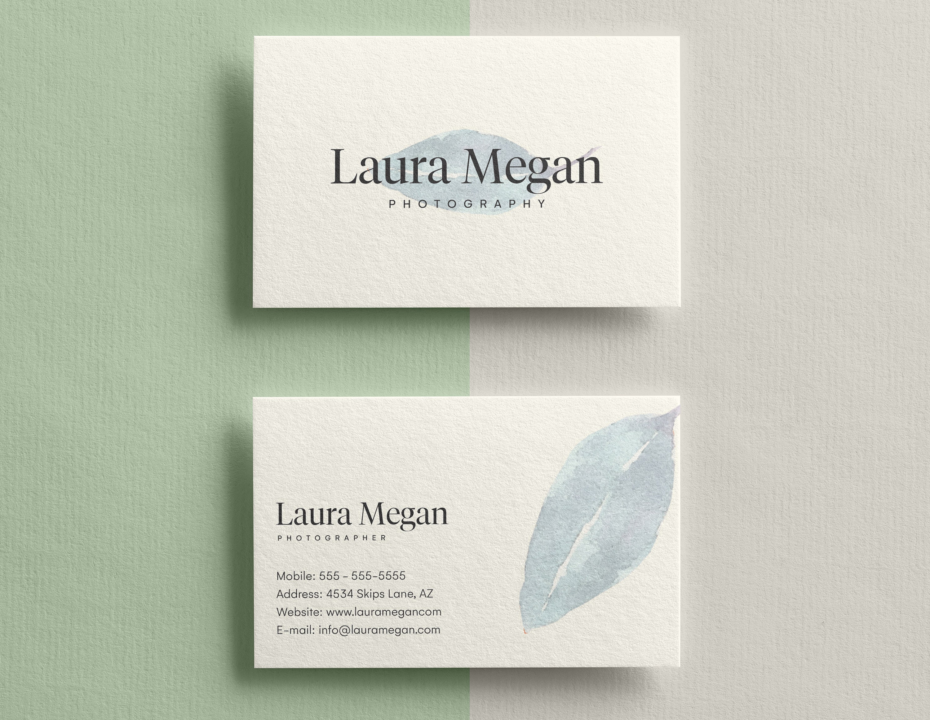 Business Card Template DIY Printable Business Card - Etsy