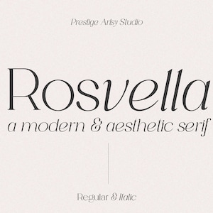 Font Serif, Font Moderno, Font Elegante, Font con Logo, Font Canva, Font Procreate, Font per Cricut, Font Digitale, Font Cricut, Font, Font Elegante