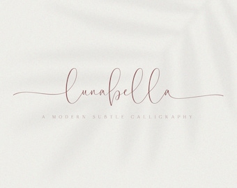 Cursive Font, Calligraphy Font, Cursive Script Font, Wedding Font, Cricut Font, Modern Font, Fonts For Cricut, Digital Font, Script Font