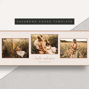 Facebook Cover Template, Photography Template, Facebook Timeline Cover, Facebook Cover Photo, Facebook Banner, Cover Photo Template