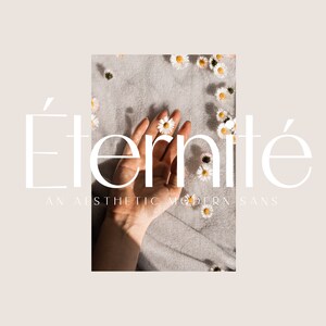 Sans Font, Modern Font, Wedding Font, Logo Font, Canva Font, Branding Fonts, Fonts for Cricut, Digital Font, Cricut Font, Font for Canva