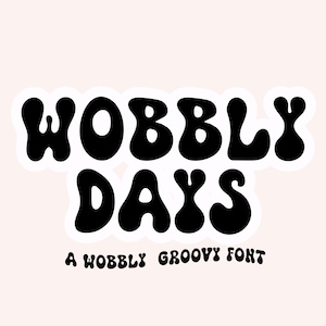Groovy Font, Retro Font, Modern Font, Canva Font, Silhouette Font, Cricut Font, Fonts for Cricut, Handwritten Font, Commercial Use Font