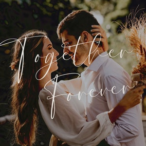 Cursive Font, Calligraphy Font, Cursive Script Font, Wedding Font, Cricut Font, Modern Font, Fonts For Cricut, Digital Font, Script Font image 8