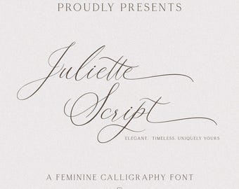 Cursive Font, Calligraphy Font, Cursive Script Font, Wedding Font, Cricut Font, Modern Font, Fonts For Cricut, Digital Font, Script Font