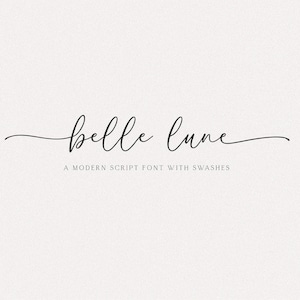 Cursive Font, Calligraphy Font, Cursive Script Font, Wedding Font, Cricut Font, Modern Font, Fonts For Cricut, Digital Font, Script Font
