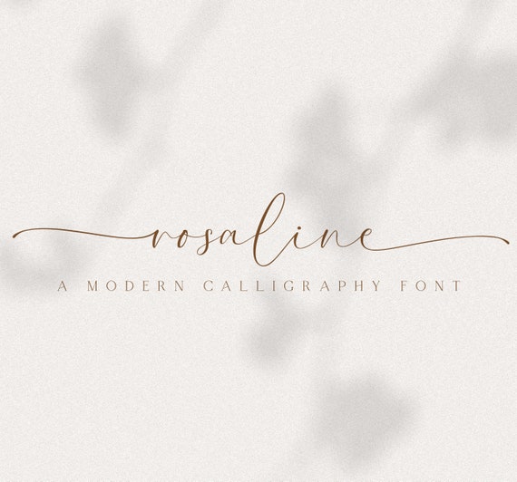 Cursive Font, Calligraphy Font, Cursive Script Font, Wedding Font, Cricut Font, Modern Font, Fonts For Cricut, Digital Font, Script Font