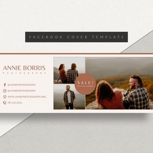 Facebook Cover Template, Photography Template, Facebook Timeline Cover, Facebook Cover Photo, Facebook Banner, Cover Photo Template